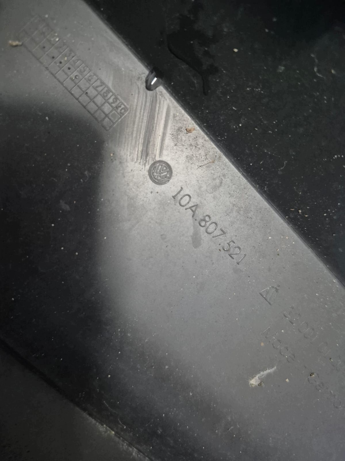 VW ID 3 ID.3 19- Stoßstange heck hinten PDC