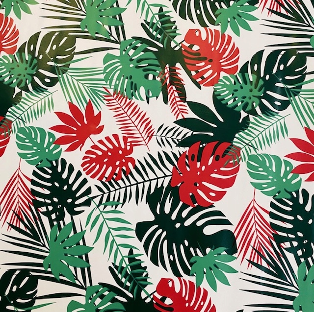 

Obrus Cerata Gruba Na Metry Monstera Czerwona