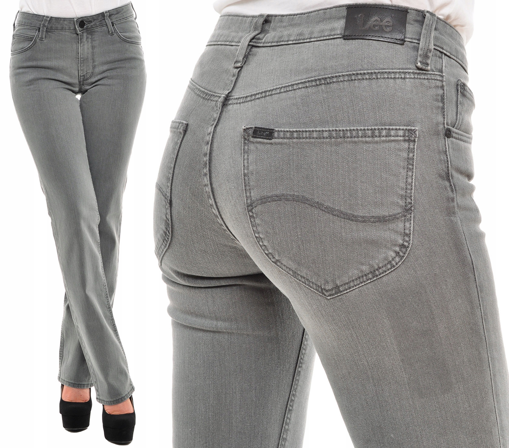

Lee spodnie Straight regular Grey Marion _ W31 L33