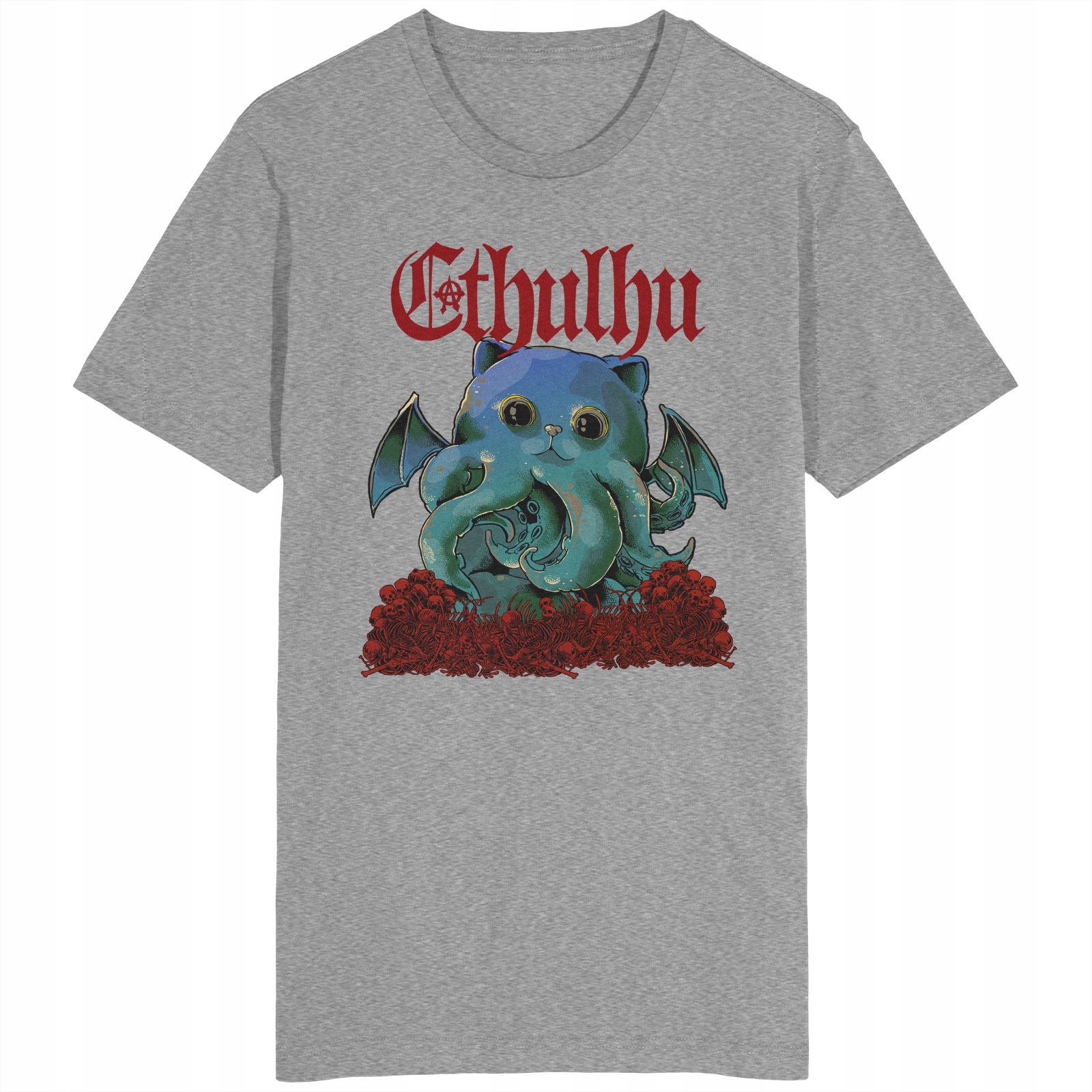 

Cthulhu Kot Koszulka H. P. Lovecraft Nekromancja