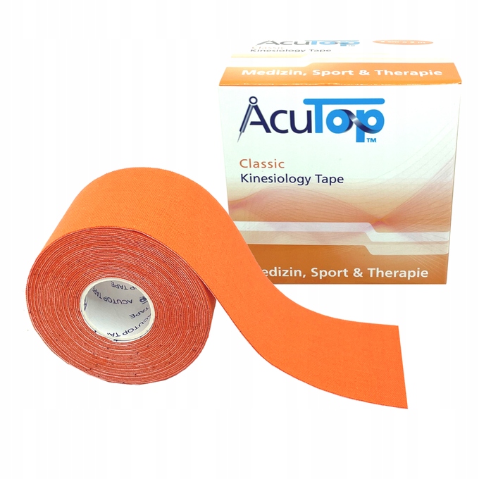 

Oryginal Kinesiology Tape Acutop Pomarańczowy Tejp