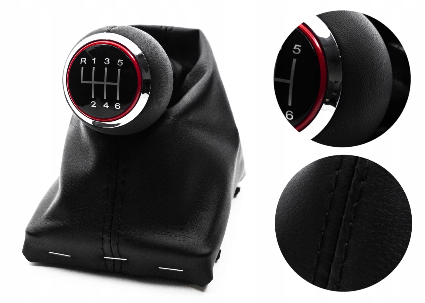 6 - Ручка перемикання передач сильфон Audi A3 8P 2003-2013