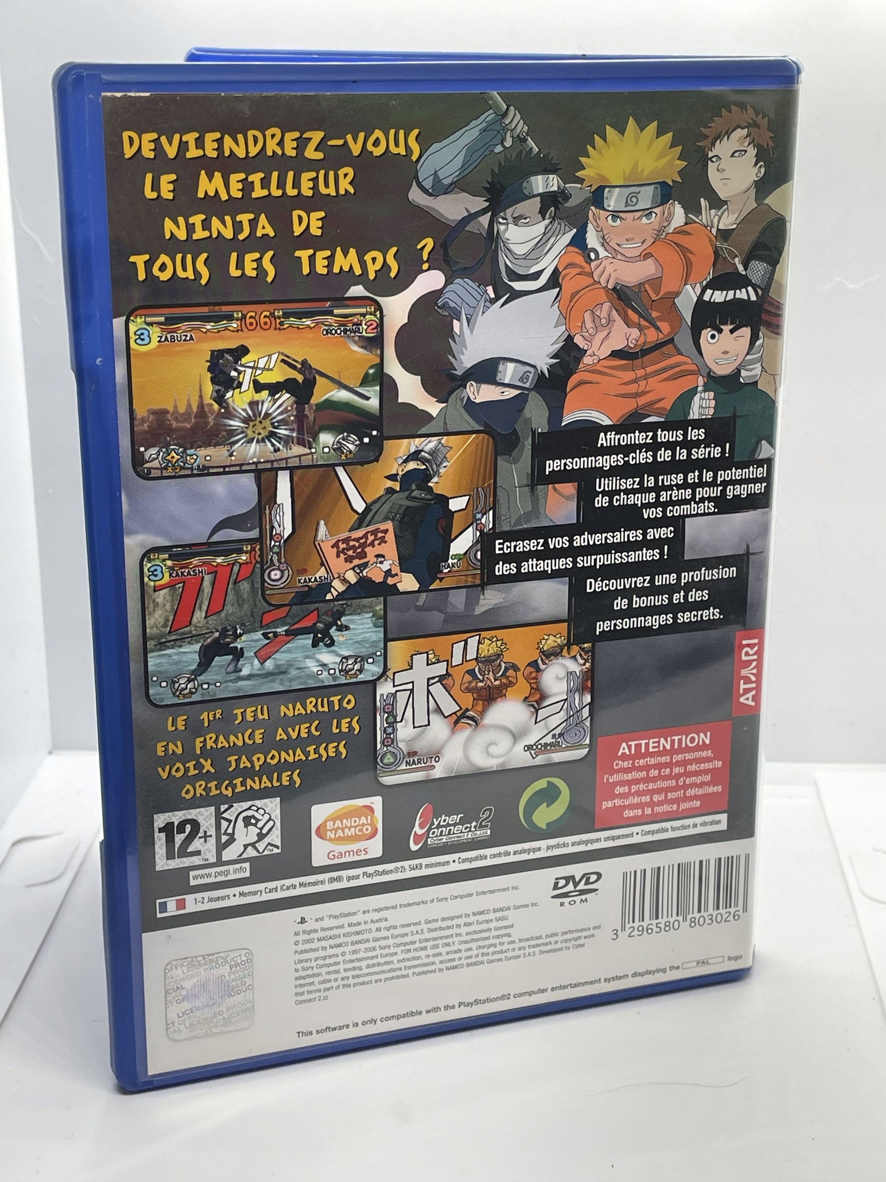 Gra Naruto Ultimate Ninja PS2 PlayStation 2 Tematyka bijatyki