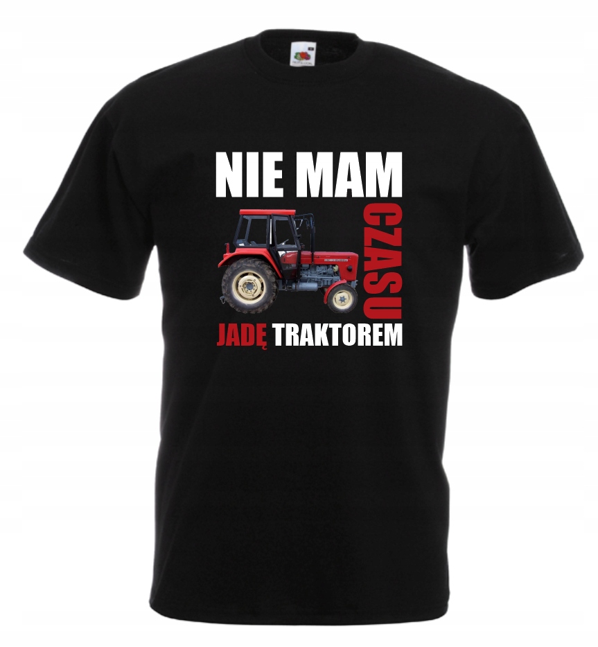 

Koszulka Ursus Nie Mam Czasu Jadę Traktorem XL
