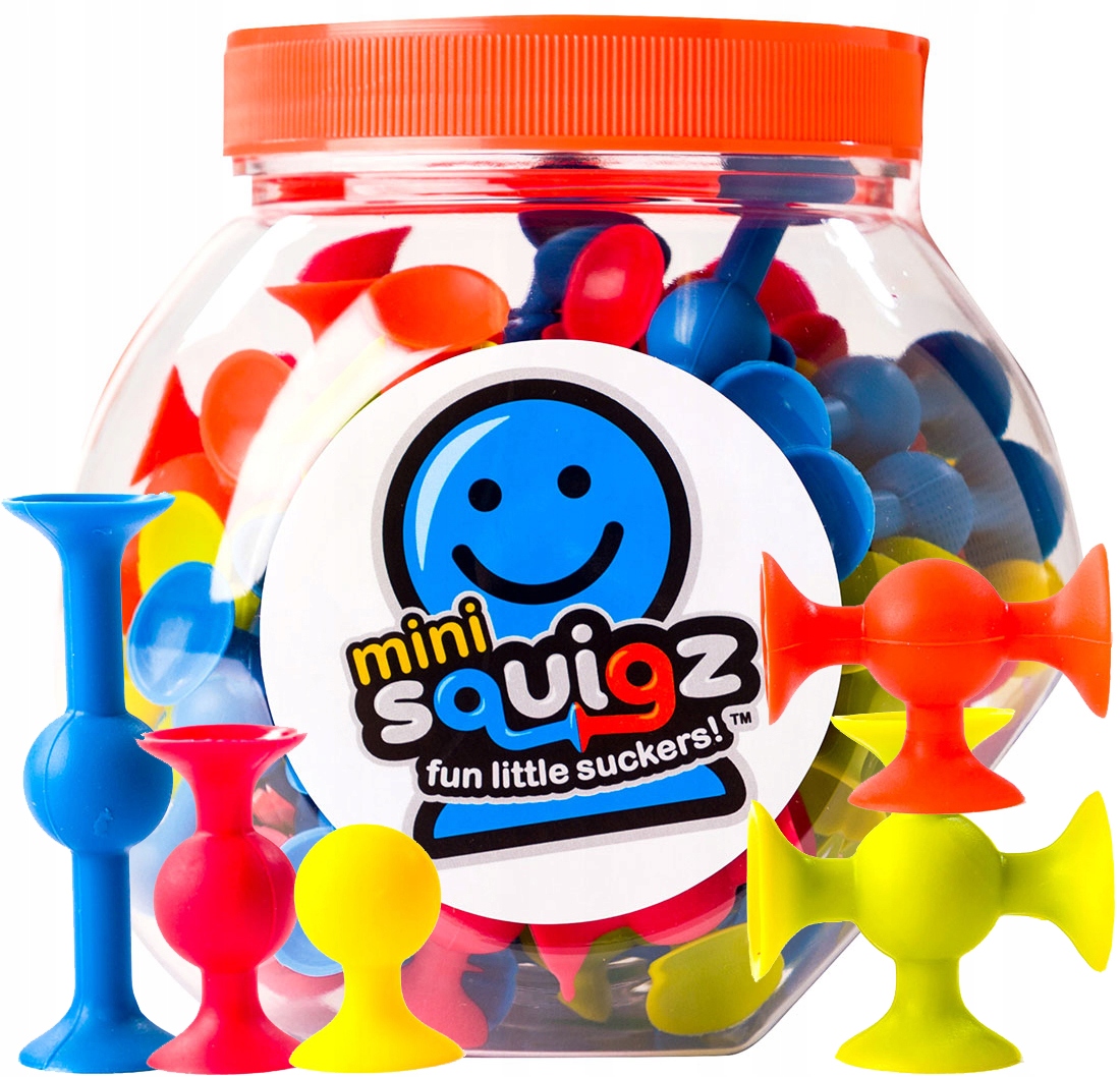 

Fat Brain Toys Mini Squigz Przyssawki 75 Sztuk