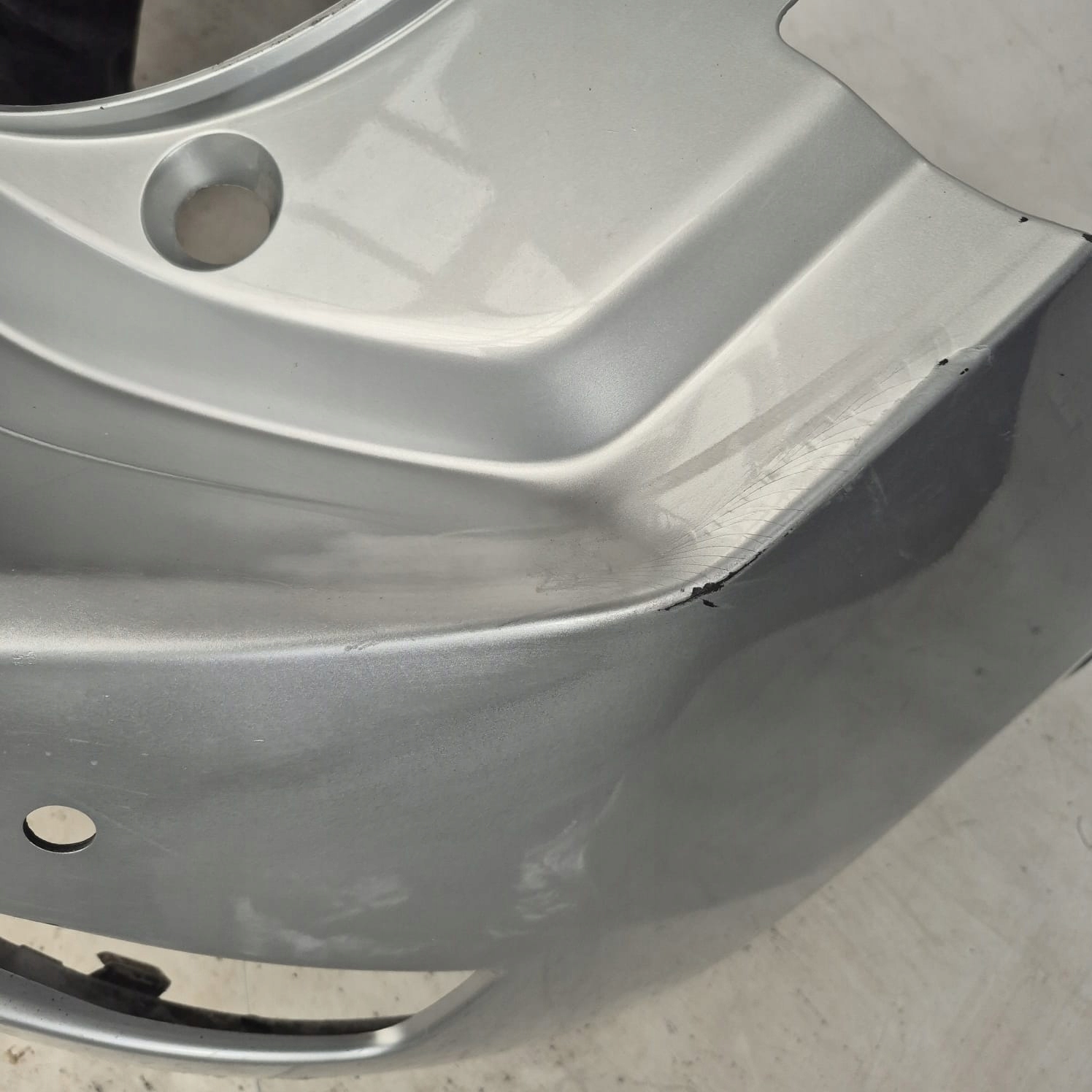 CITROEN C4 GRAND PICASSO 13- bumper rear part rear PDC