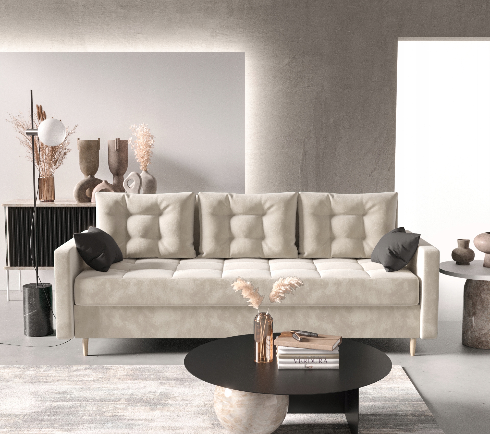 

Sofa Kanapa Trzyosobowa 224 cm Bari RS03 O-sofa