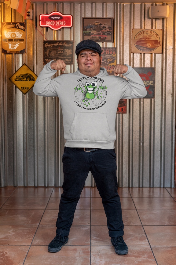 BLUZA CIEPŁA PREZENT NA URODZINY IMIENINY ANDRZEJ Rozmiar one size