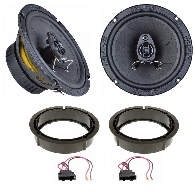 Automobilové reproduktory 165 mm Vw Golf 4 5 6 Passat B5 Ground Zero Gzif 6.5 2