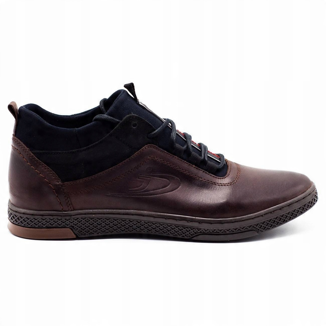 

Buty męskie zimowe K27F ciemny brąz r.43