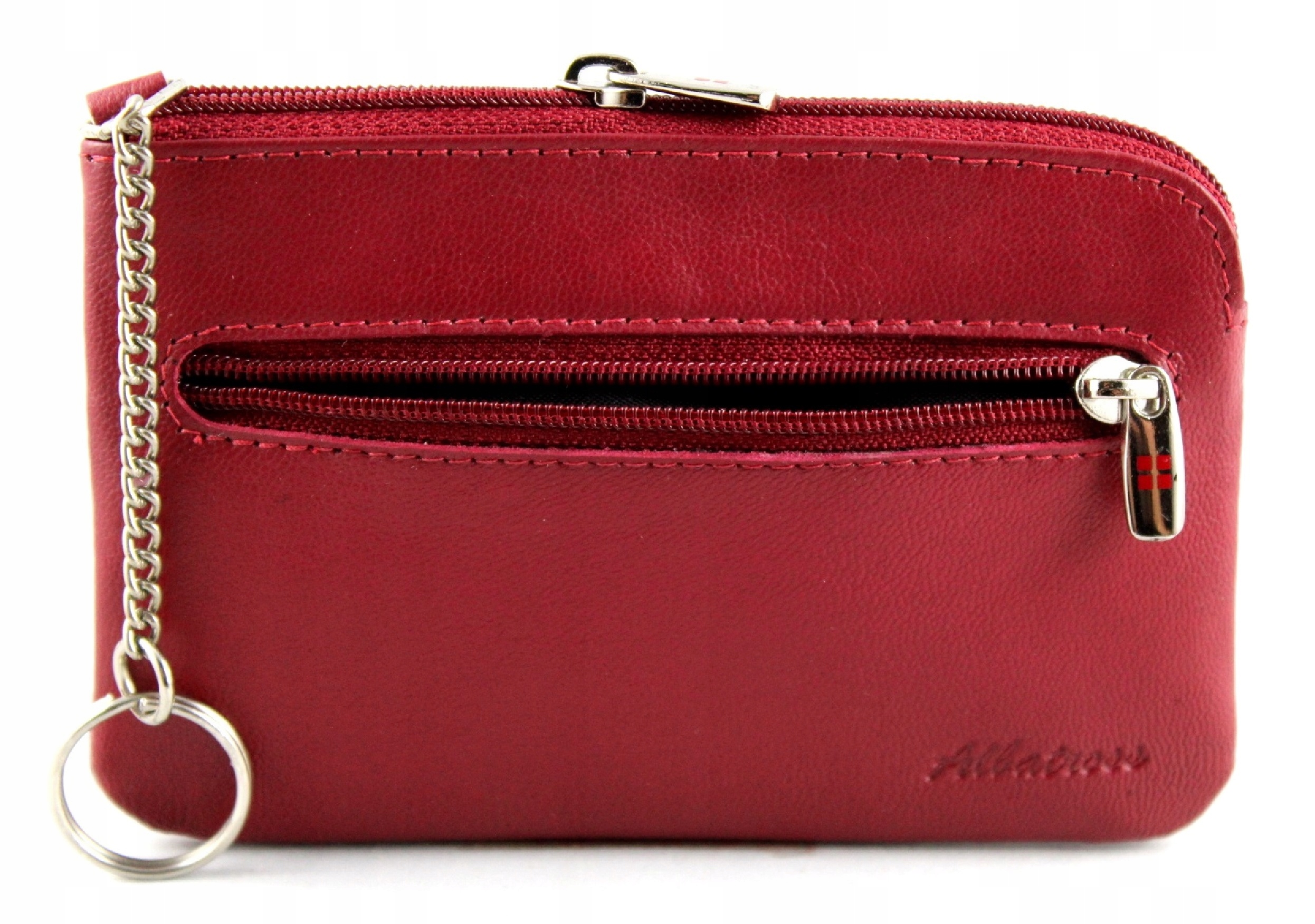 

Portfel etui klucze Portmonetka na bilon Skórzane