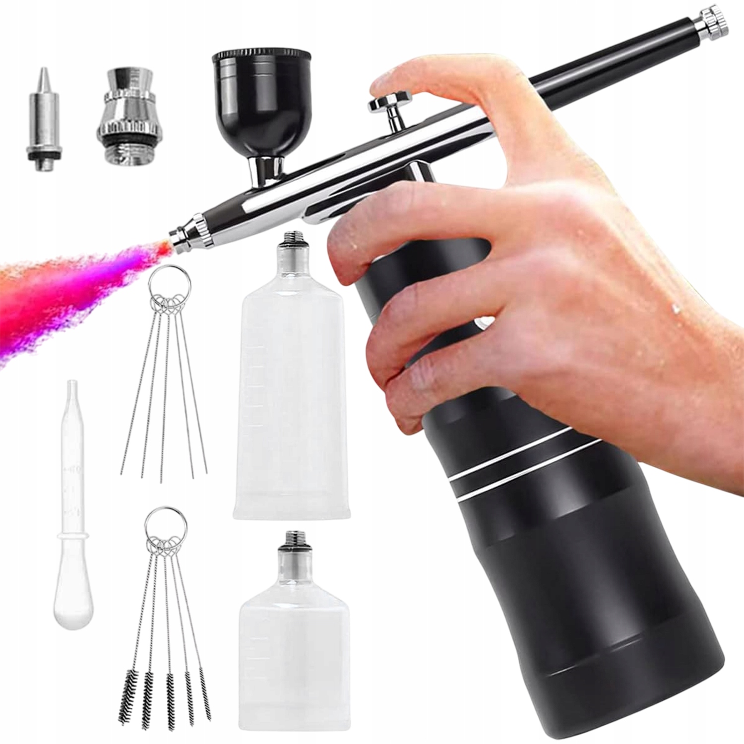Bezdrátový Airbrush 34 Psi 0.4 MM Pro Líčení A Zdobení Nehtů