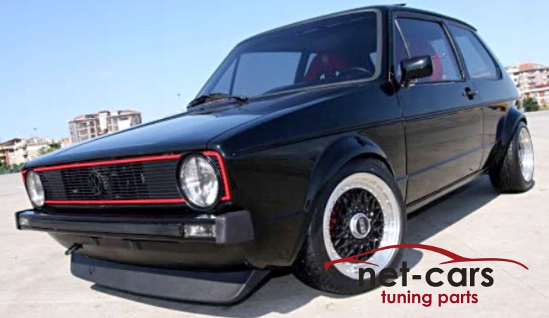 SPOILER SZEROKI VW GOLF 1 GTI GT GL DOKLADKA Producent części Net-Cars