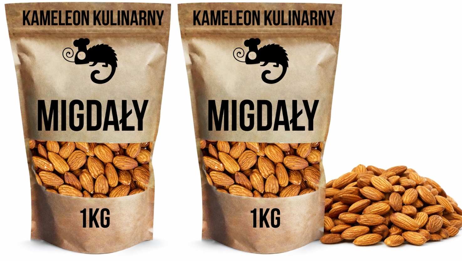 Kameleon Kulinarny Migdały 1kg x 2 2KG