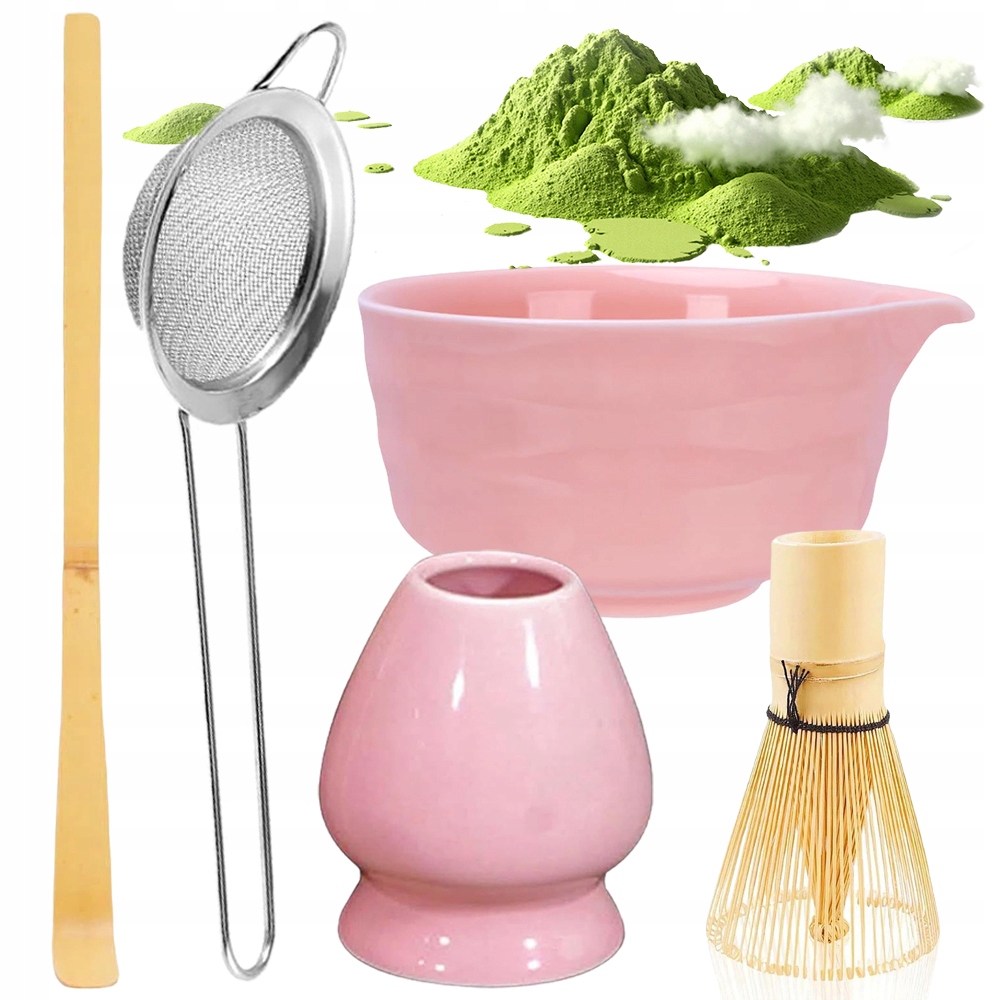 Levně Bambusový Dárková Sada Na Čaj Matchy Chashaku S Mixérem