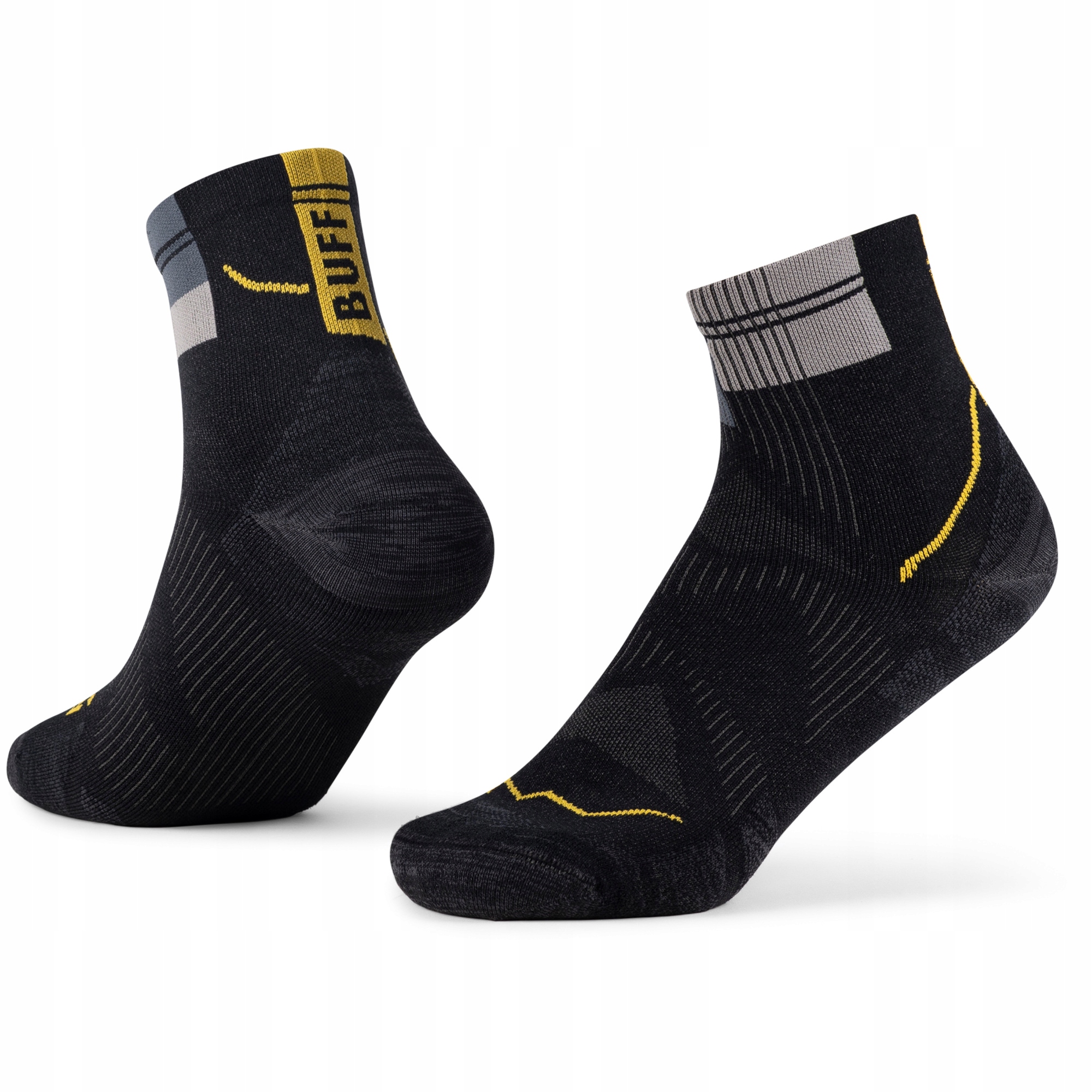 Skarpetki Buff Coolnet Quarter Sock Cq Graphite S rozmiar 36/38