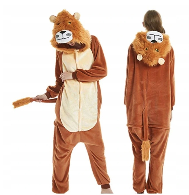 

Lew Onesie Przebranie Piżama Kigurumi Dres M