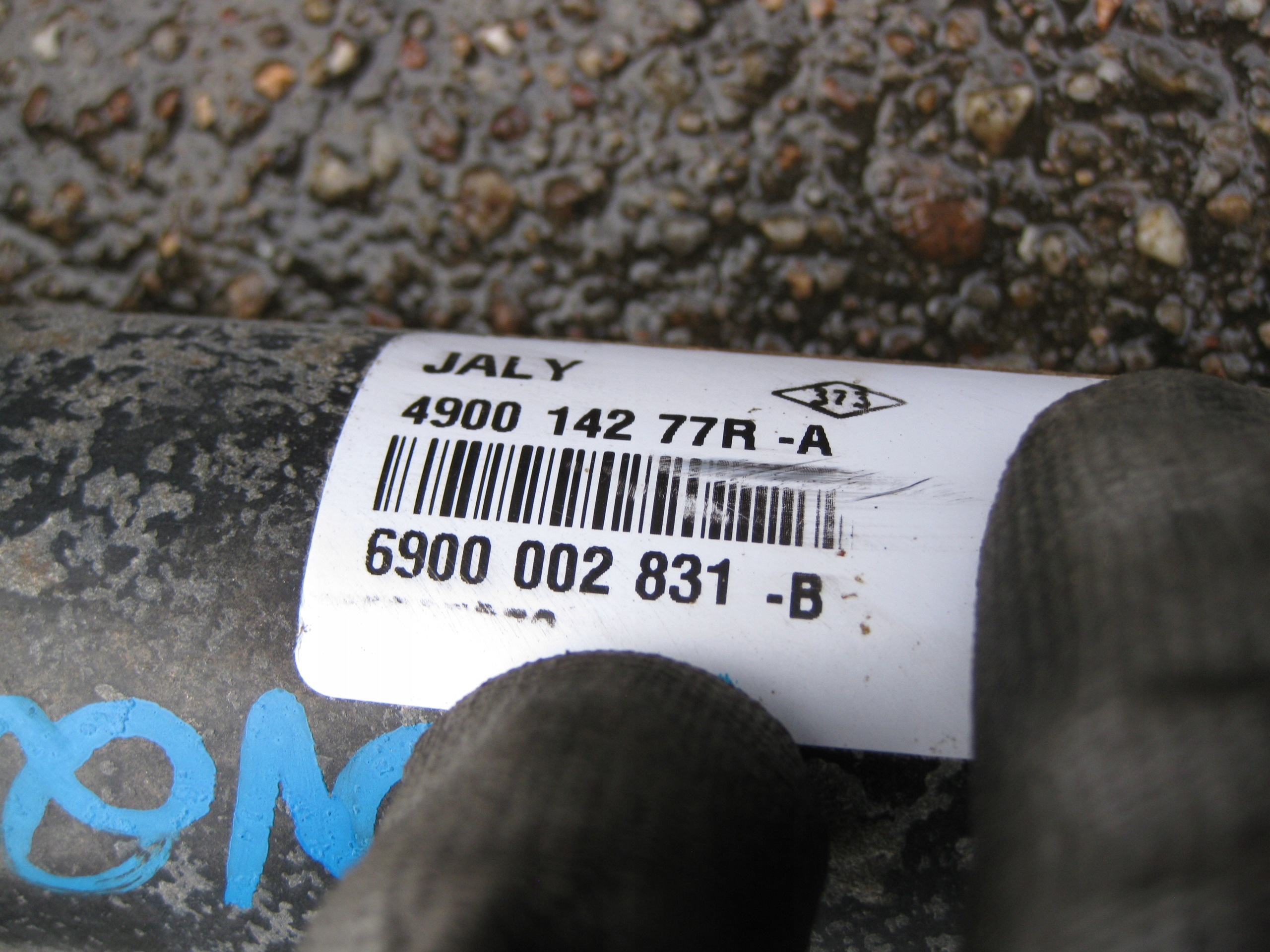 RENAULT MASTER III MOVANO B drag rod servo steering control 490014277R