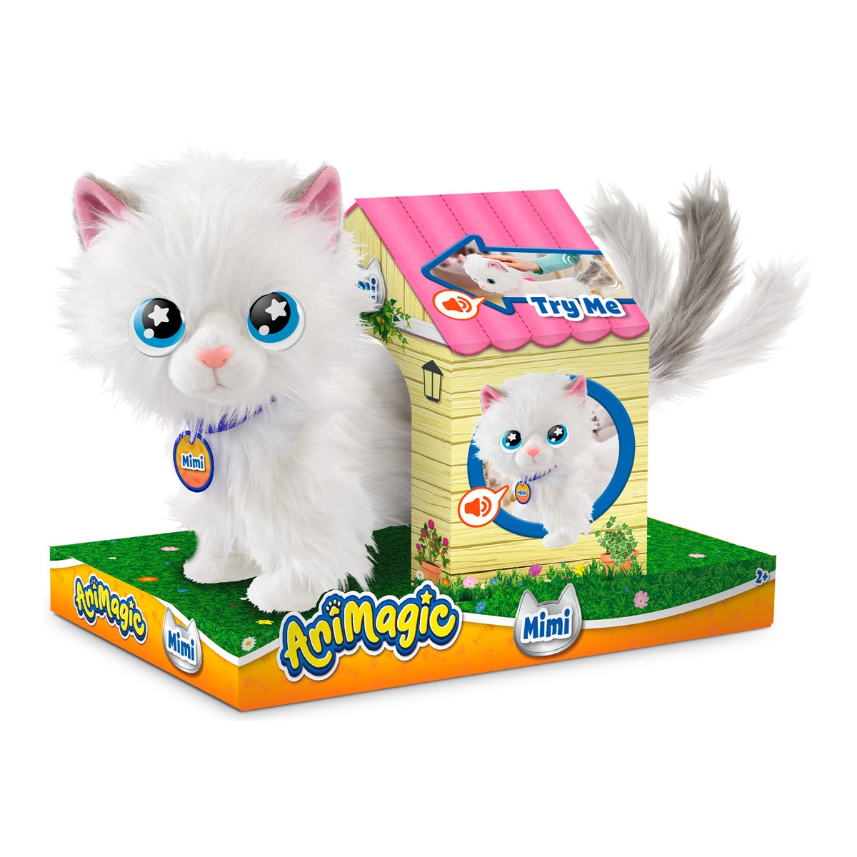 

Interaktywny kot AniMagic Kot Mimi chodzi mruczy