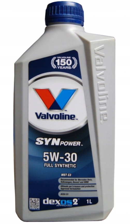 

Valvoline Synpower Mst C3 5W30 1L 502.00/505.01
