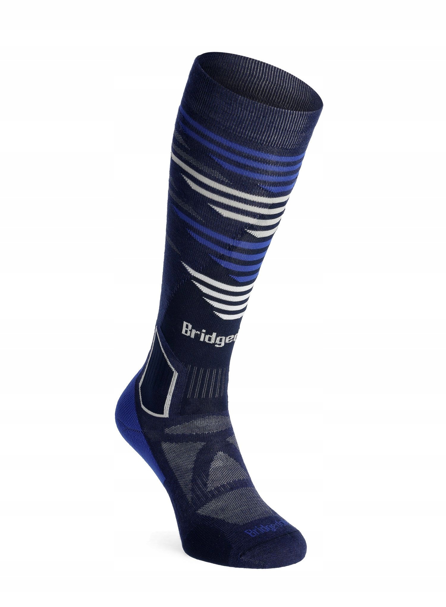 Skarpety narciarskie Bridgedale Ski Lt Merino E Pattern navy 44-47