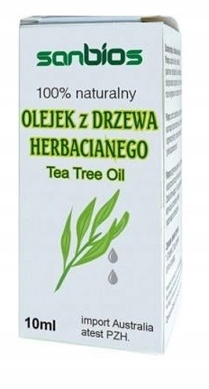 

100% Naturalny Olejek z drzewa herbacianeg Sanbios