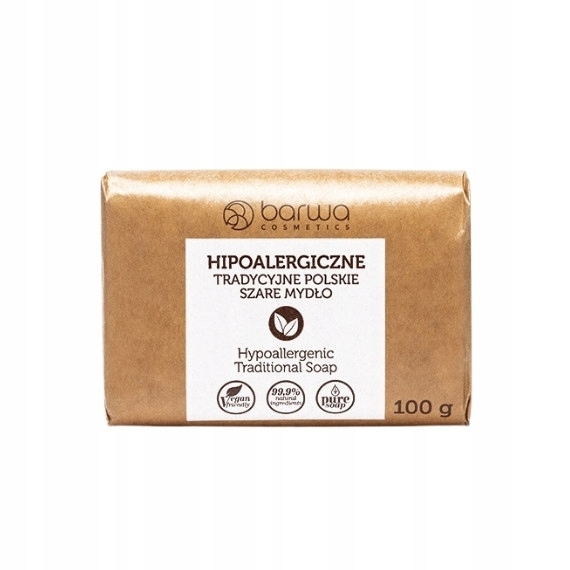 

Barwa Mydło szare w kostce 100 g