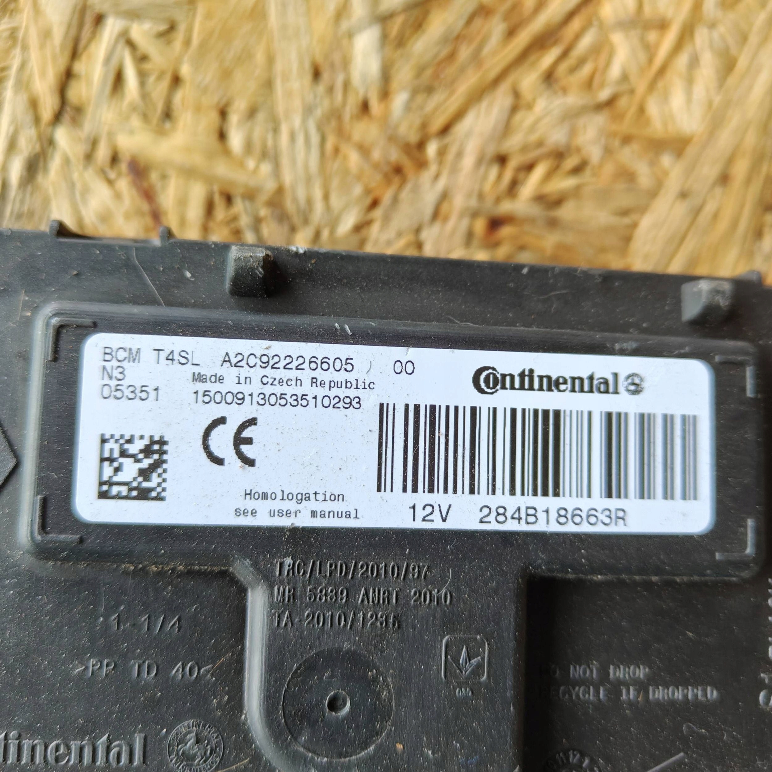 Bedienteil BCM Dacia Sandero A2C92226605
