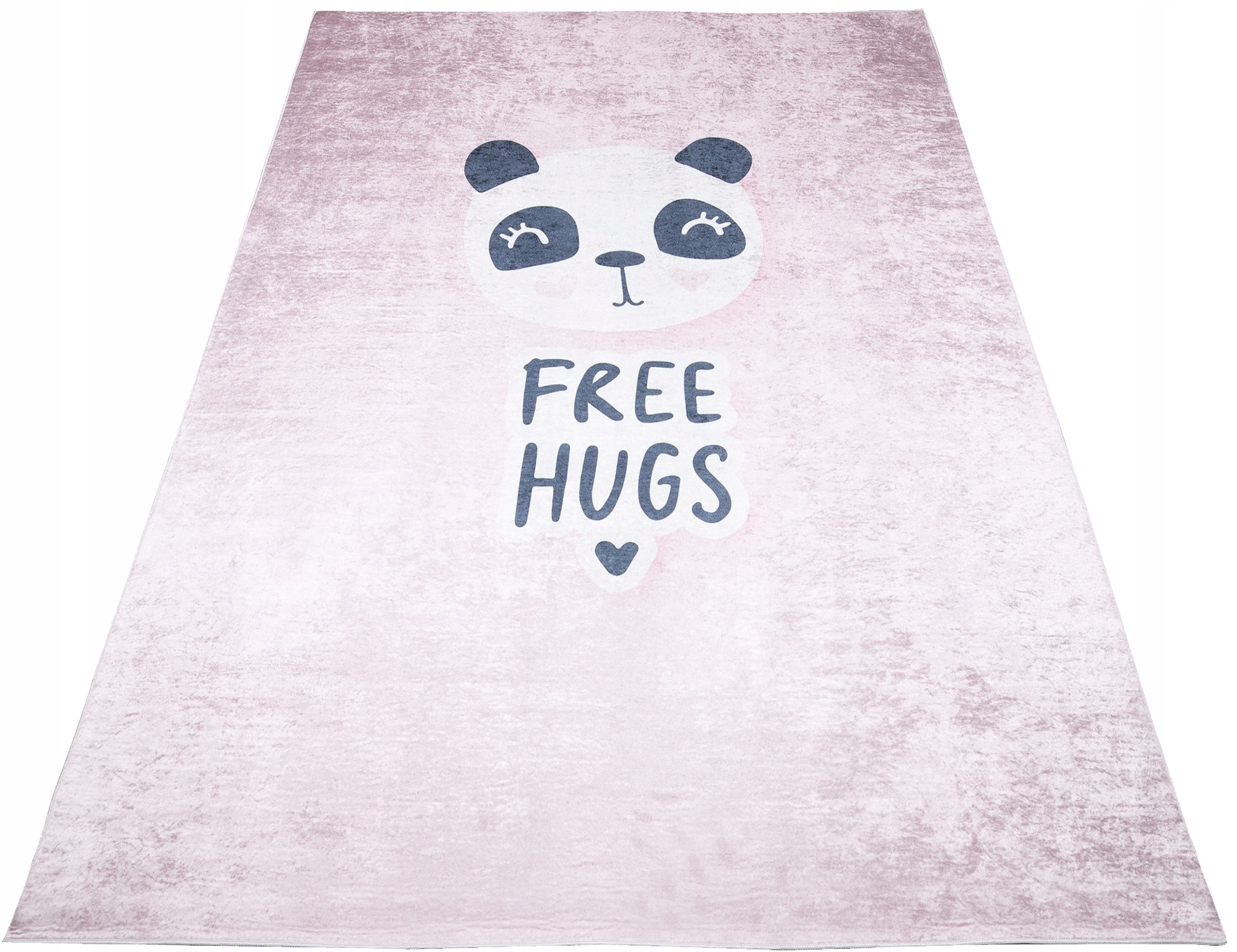 Koberec Barevný Dětský 140x200 Panda Medvídek Srdce