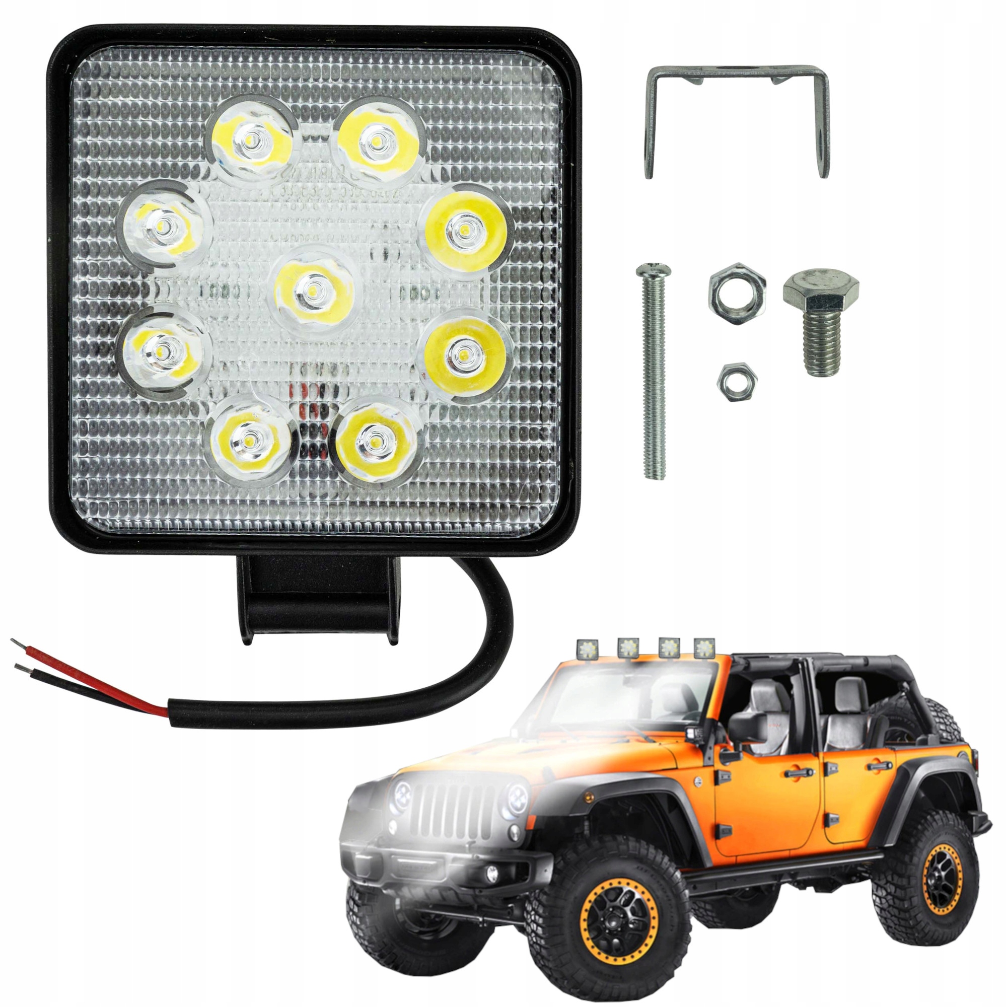 

Halogen lampa Led robocza samochodowa 27W 12V