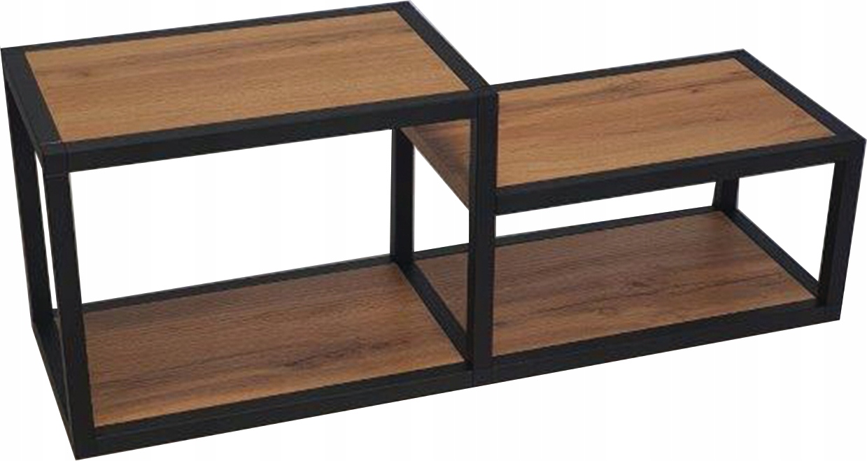 

Duet półka ścienna Alu Cube 78 cm loft