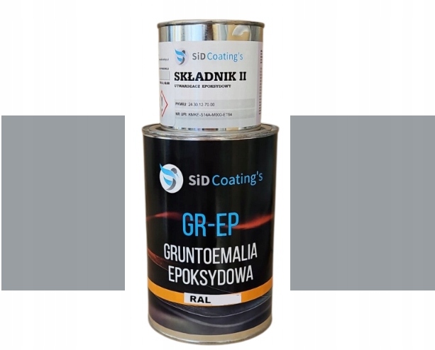 Farba Gruntoemalia Epoksydowa Gr-ep 1L Szary RAL7040