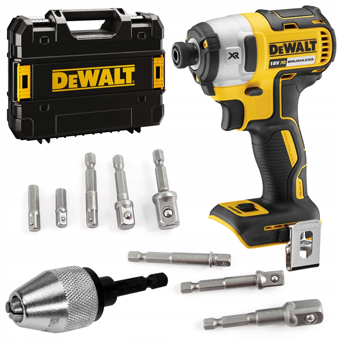 

Zakrętarka udarowa 205Nm DeWALT DCF887NT akcesoria