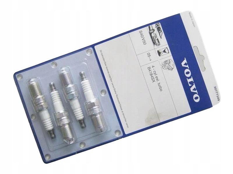 Volvo C30 S40 V50 1,8 2,0 originál zapalovací svíčky 30777349