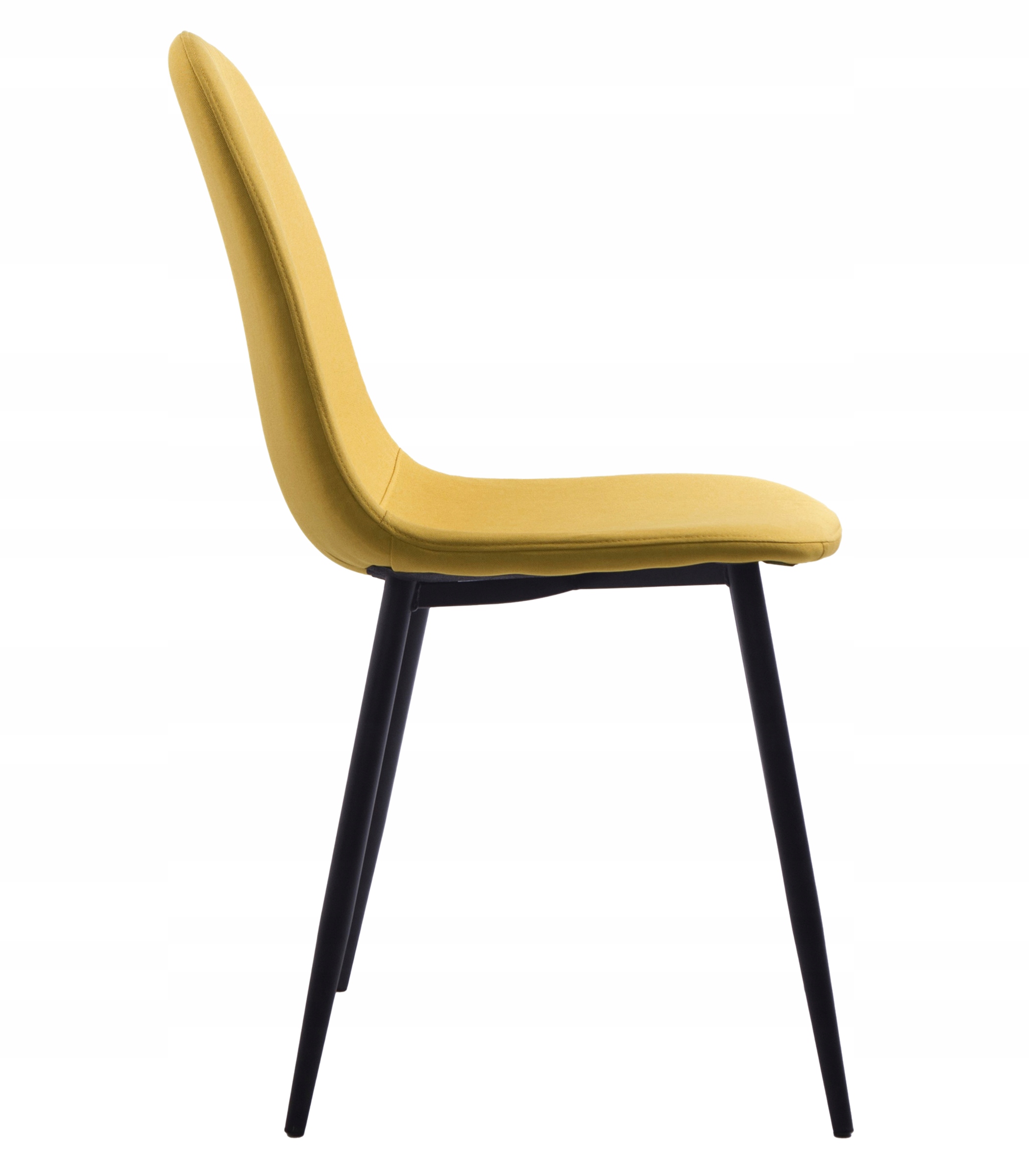 Krzesło KORA tapicerowane materiałowe NOWOCZESNE Szerokość mebla 43 cm