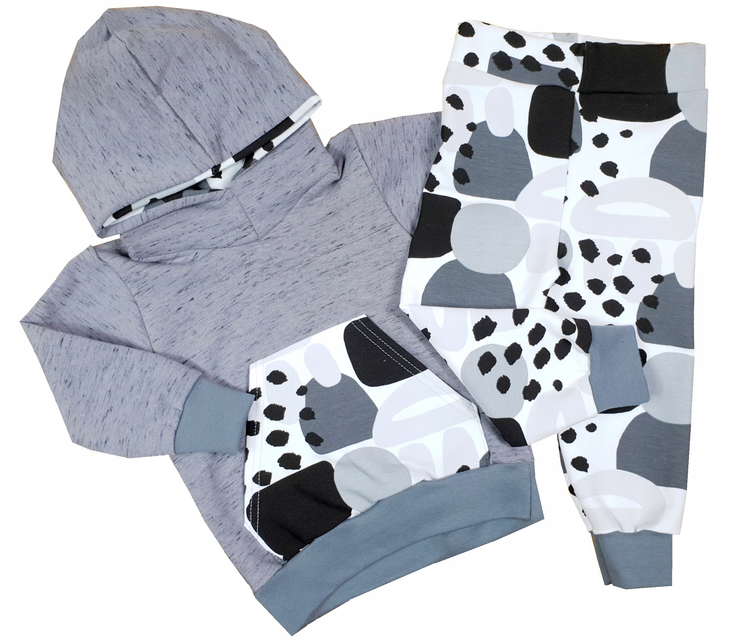 

Komplet niemowlęcy. Dresy bluza+spodnie r.80