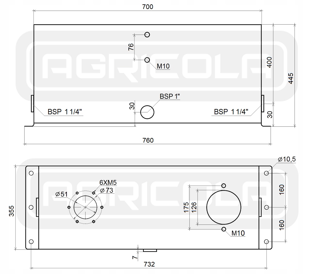 ZBIORNIK OLEJU OLEJOWY HYDRAULICZNY 100L + OSPRZĘT Producent części Hydrolider