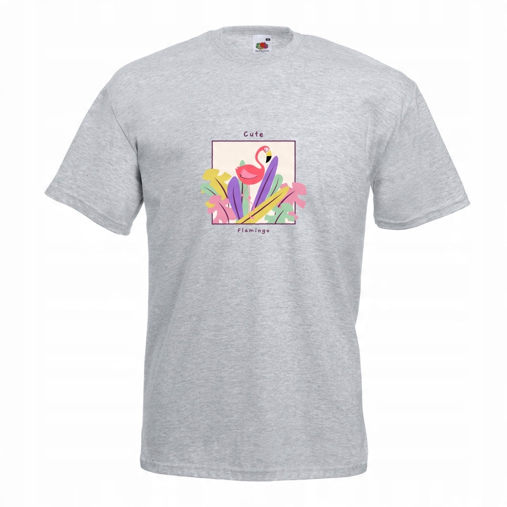 

Koszulka cute flamingo flaming XL szara