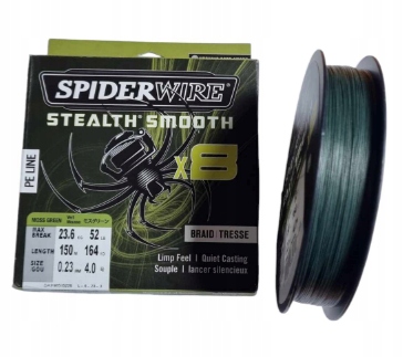 Plecionka Spiderwire Stealth Smooth 0,06mm. x 150m.
