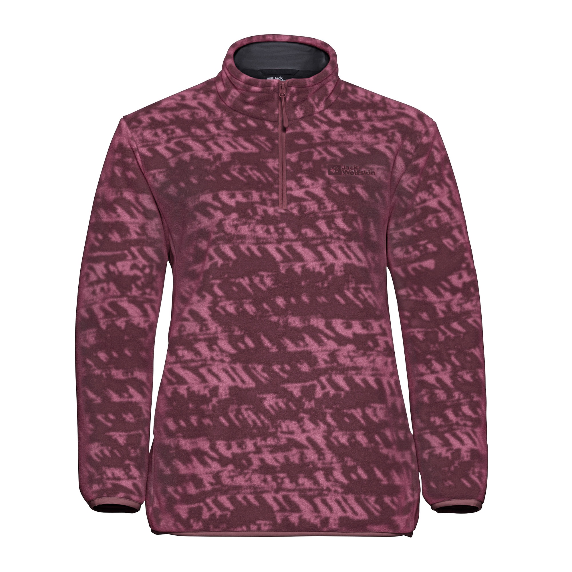 Mikina treková mikina Jack Wolfskin Big Sky Half Zip raisin
