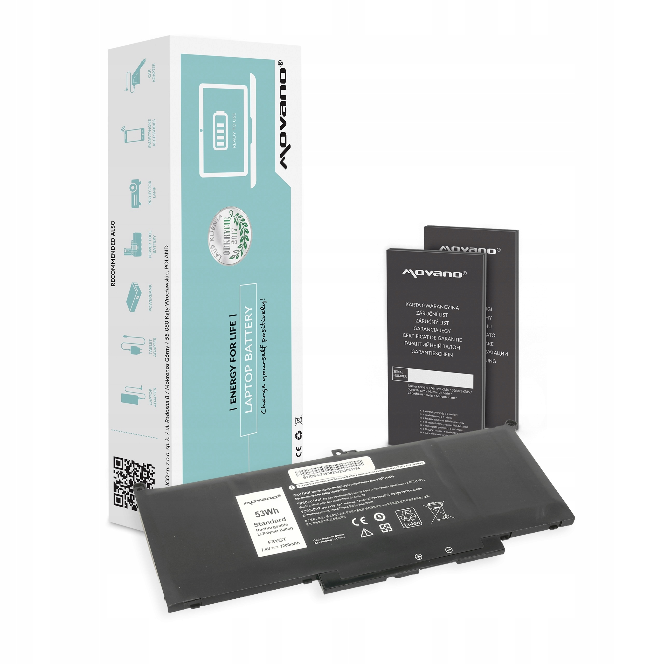 Bateria do Dell 7290 7380 7390 7480 7490 7280 E7280 E7380