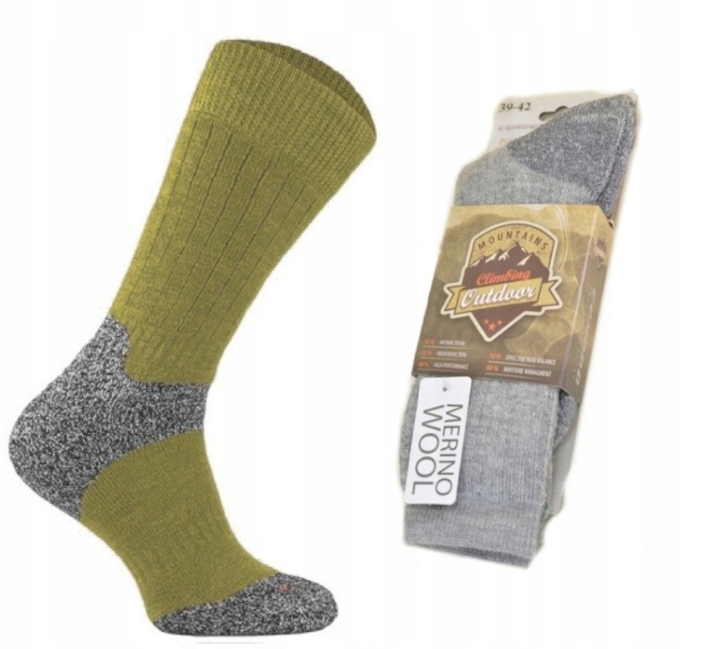 

Trekking skarpety Comodo TR9 Wełna Merino 39-42 zi