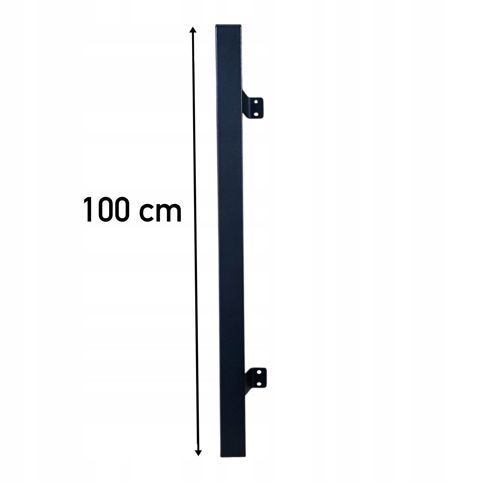 Antaba Do Furtki 100 CM Czarna Pochwyt Do Bramki Uchwyt Do Bram Drzwi
