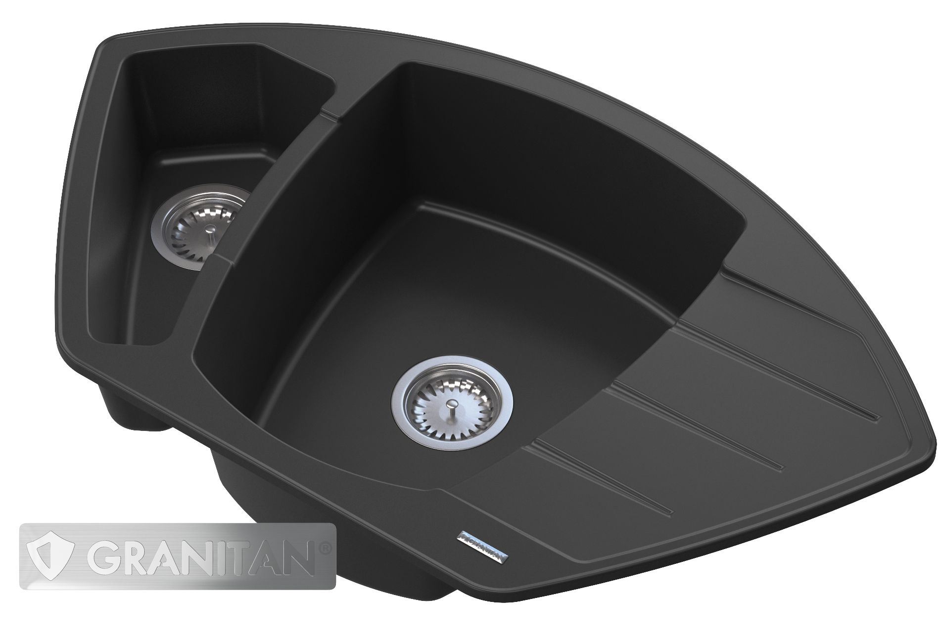 Compact Granitový Drez, Kuchynský Drez Sifón