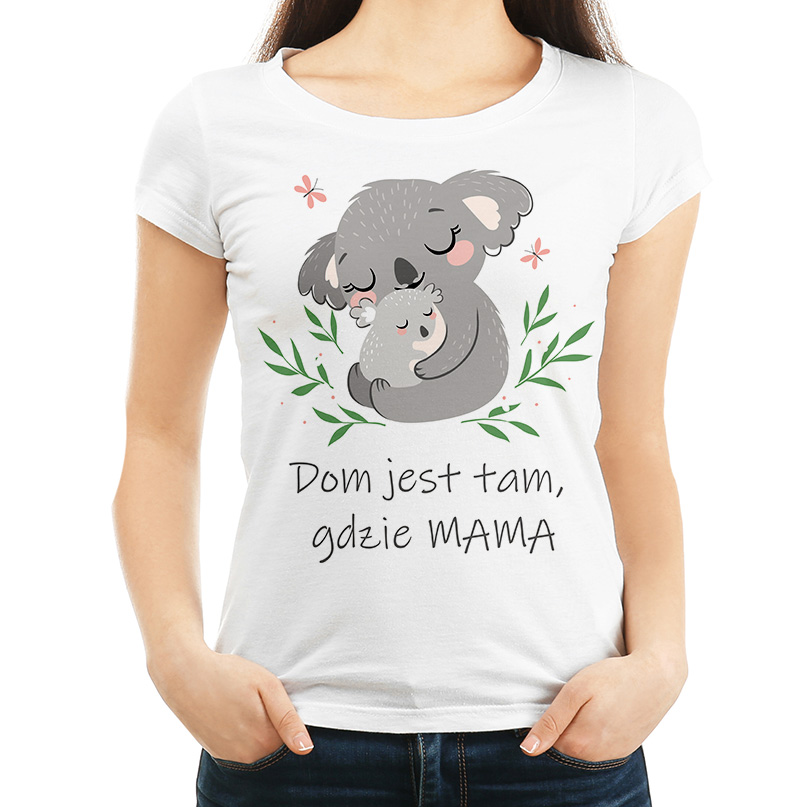 

Dom jest tam, gdzie Mama - Koszulka - 3XL