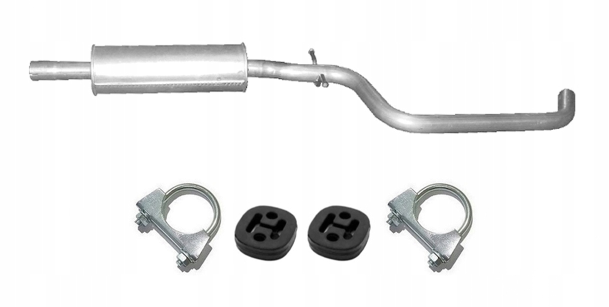 01.119 - VW GOLF V PLUS 2.0 TDi (2005-2008) середній глушник
