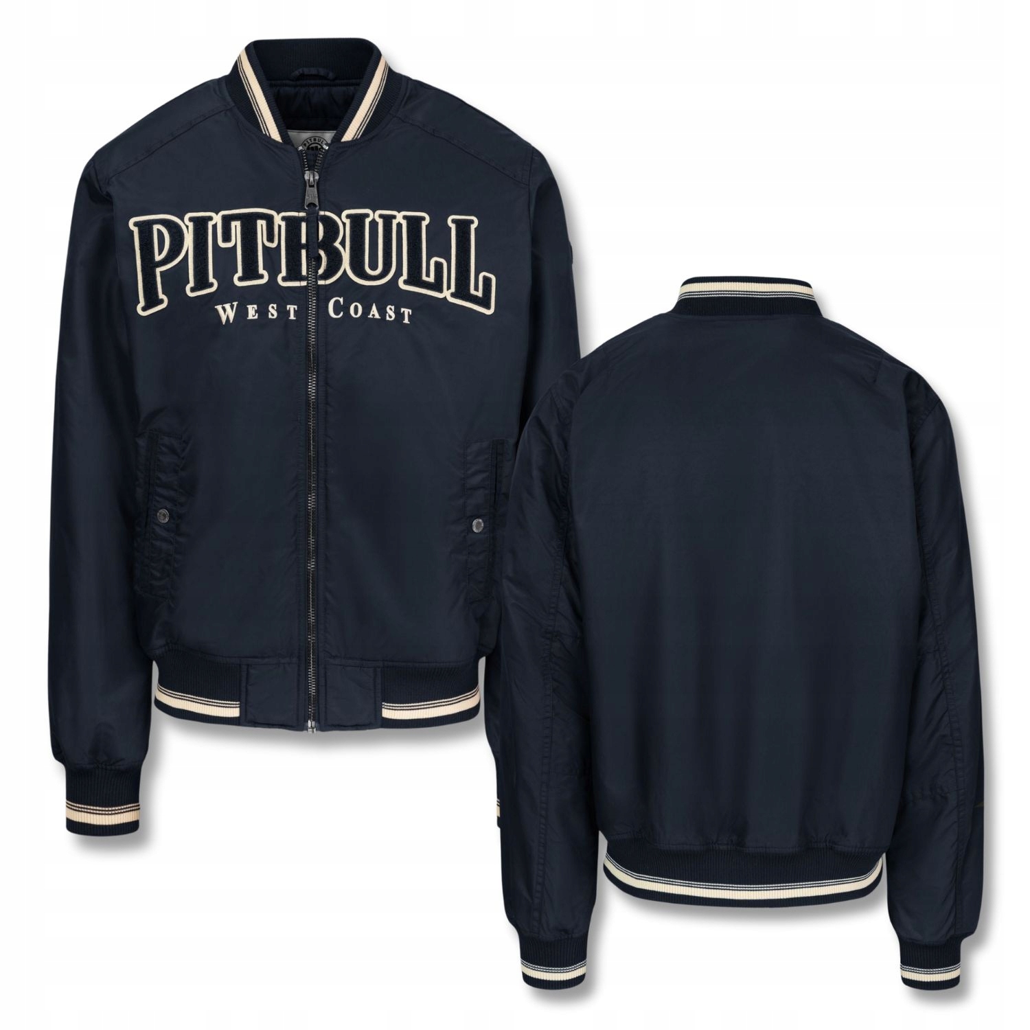 Pánská přechodová baseballová bunda Pitbull collage bomber Detroit