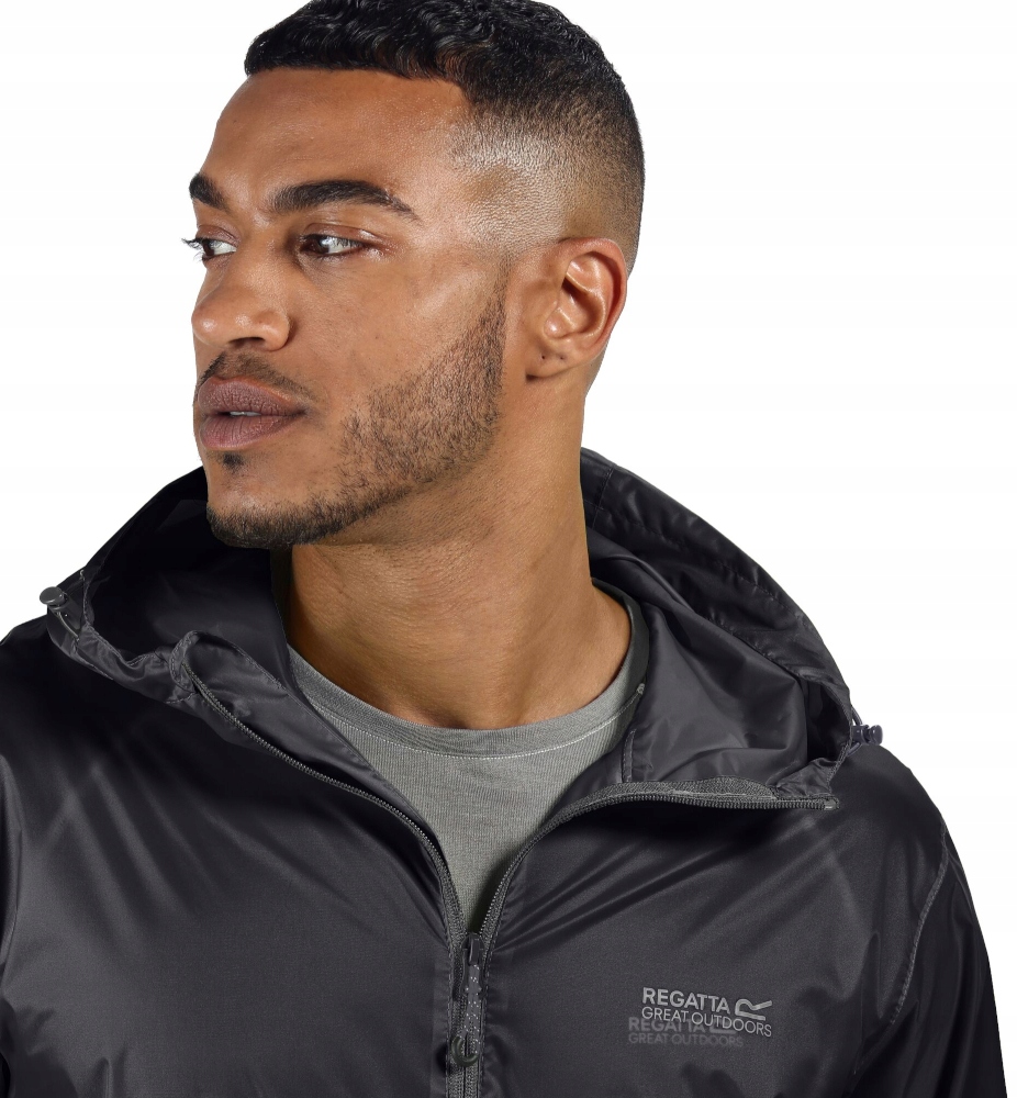 Męska przeciwdeszczowa kurtka trekkingowa Regatta RMW281 800 XXXL Marka Regatta