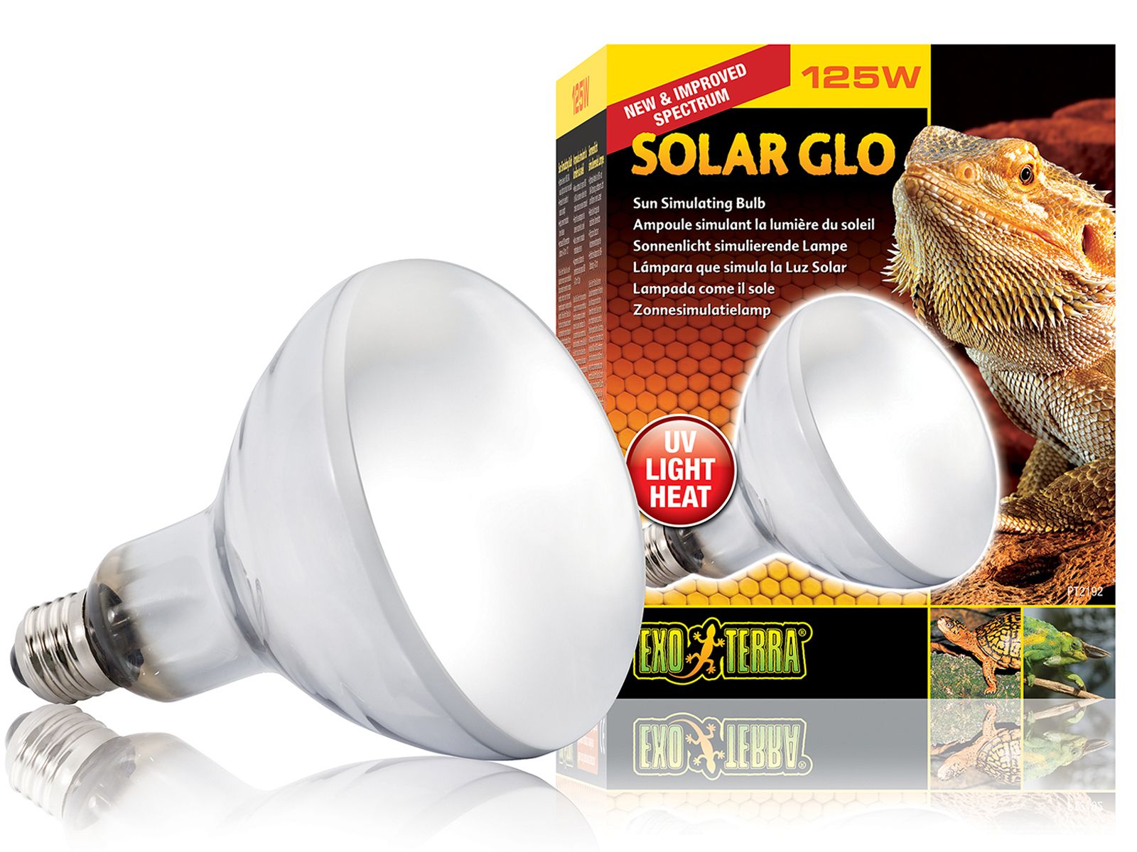 Levně Metahalogen Exo Terra Solar Glo lampa 3v1 125W