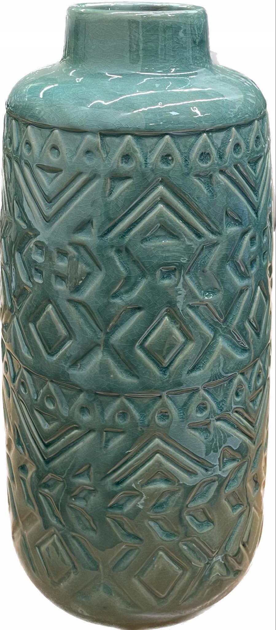 

Wazon ceramiczny niebieski turkus